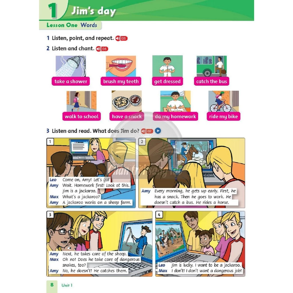 Bài Tập Tiếng Anh Lớp 5 - Family and Friends 5 Workbook 7